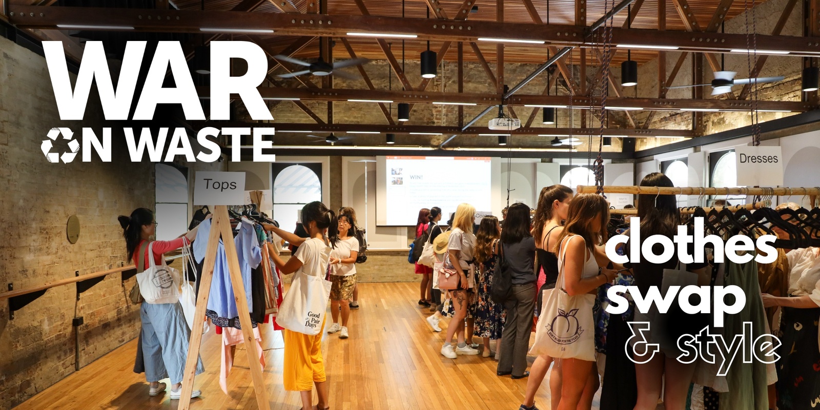 Banner image for War on Waste Clothes Swap - Festival of Repair