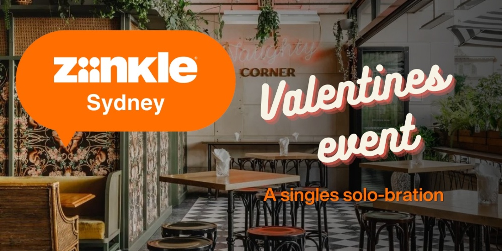 Banner image for Ziinkle: Valentines Event, Sydney