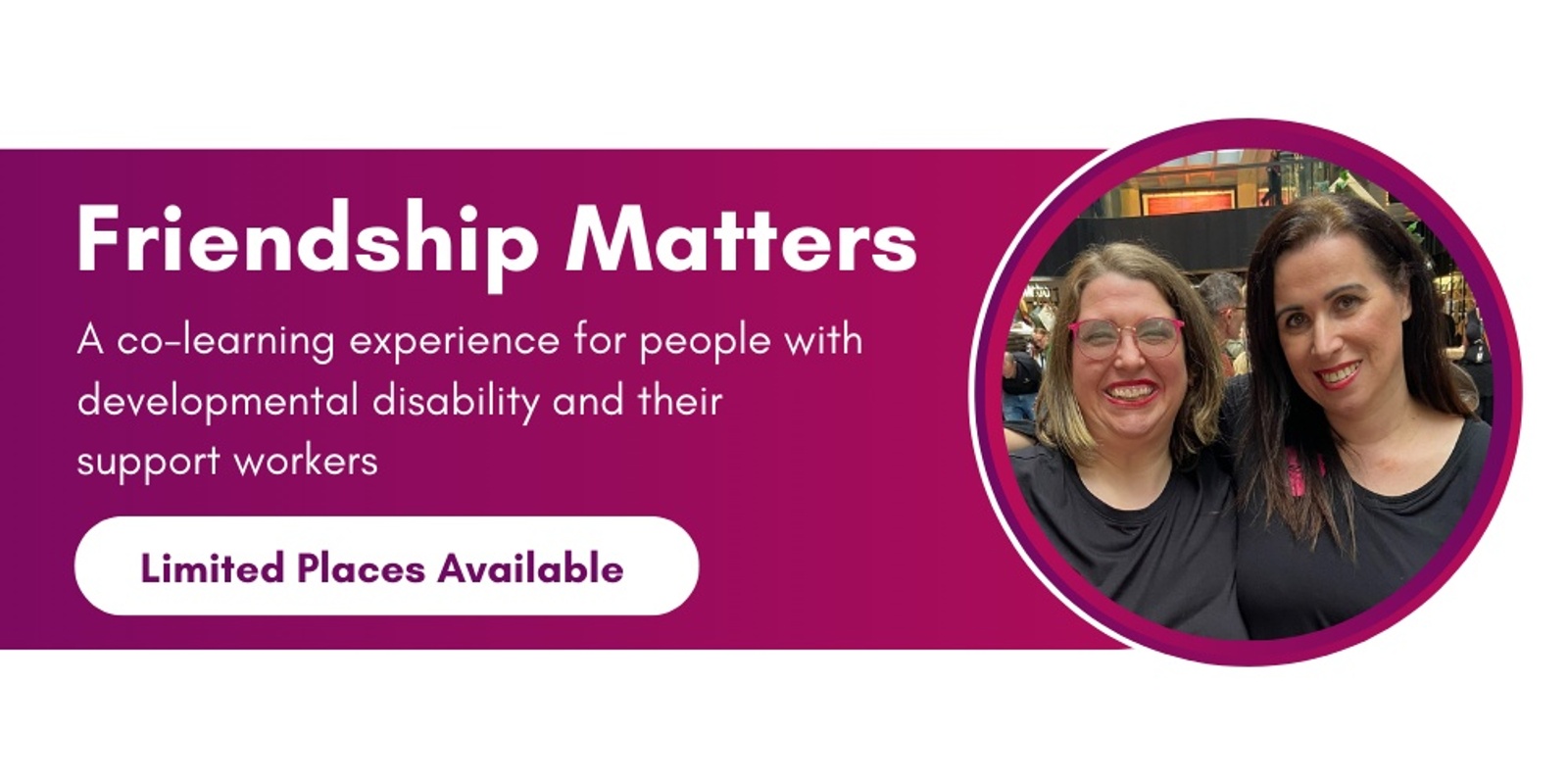 Banner image for Friendship Matters Course (4 Sessions)