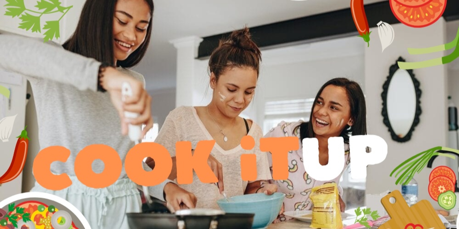 Banner image for Cook It Up - Free Family & Youth Holiday Cooking Program