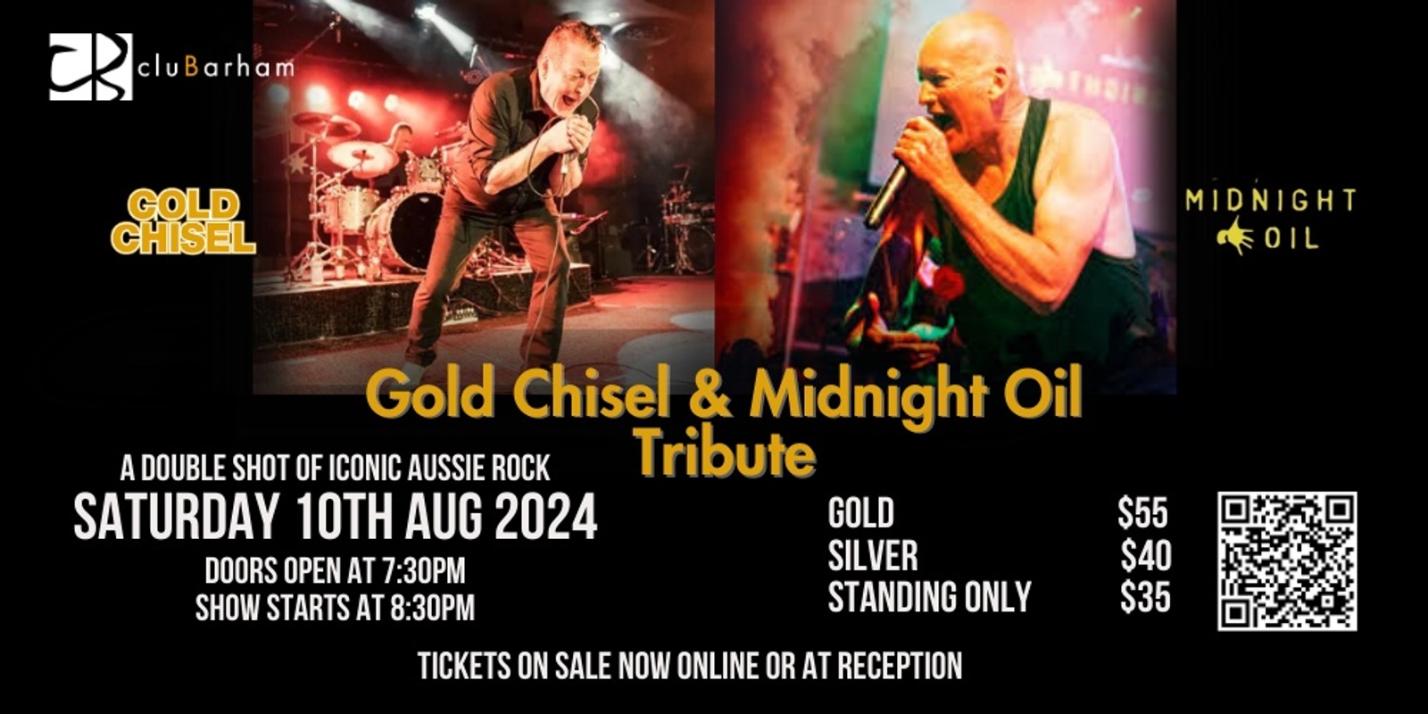 Banner image for Gold Chisel & Australian Midnight Oil Tribute