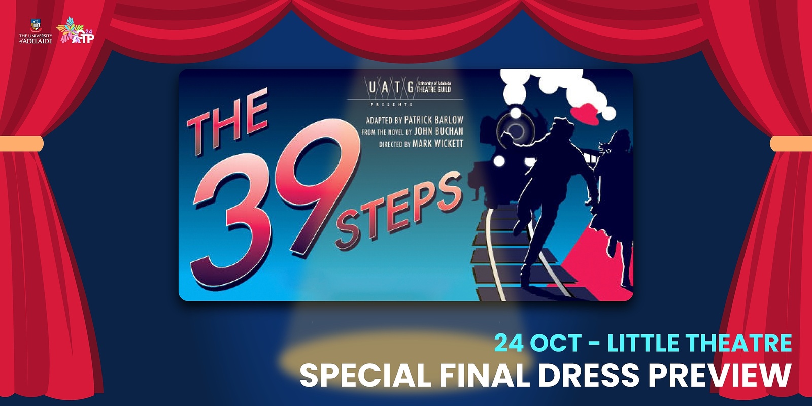 Banner image for AoTP Special Final Dress Preview of The 39 Steps