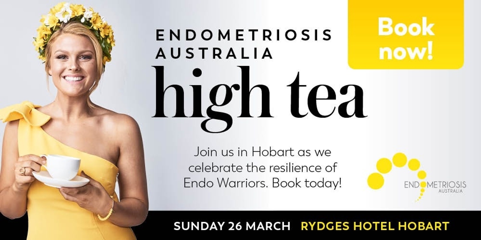 Banner image for Hobart Endometriosis Australia High Tea 2023