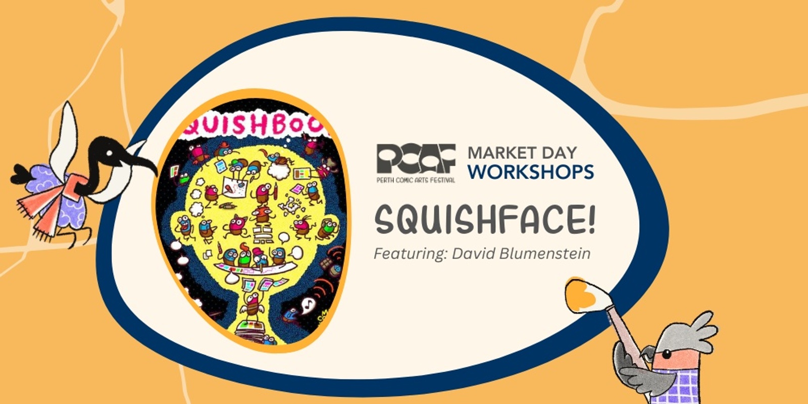 Banner image for Squishface! with David Blumenstein