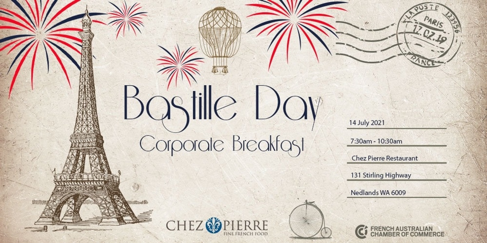 Banner image for WA | Bastille Day Corporate Breakfast
