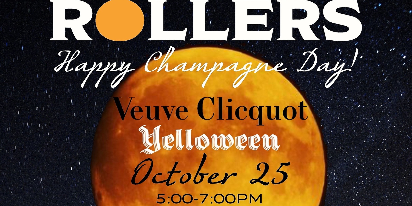 Banner image for YELLOWEEN Party with Veuve Clicquot 