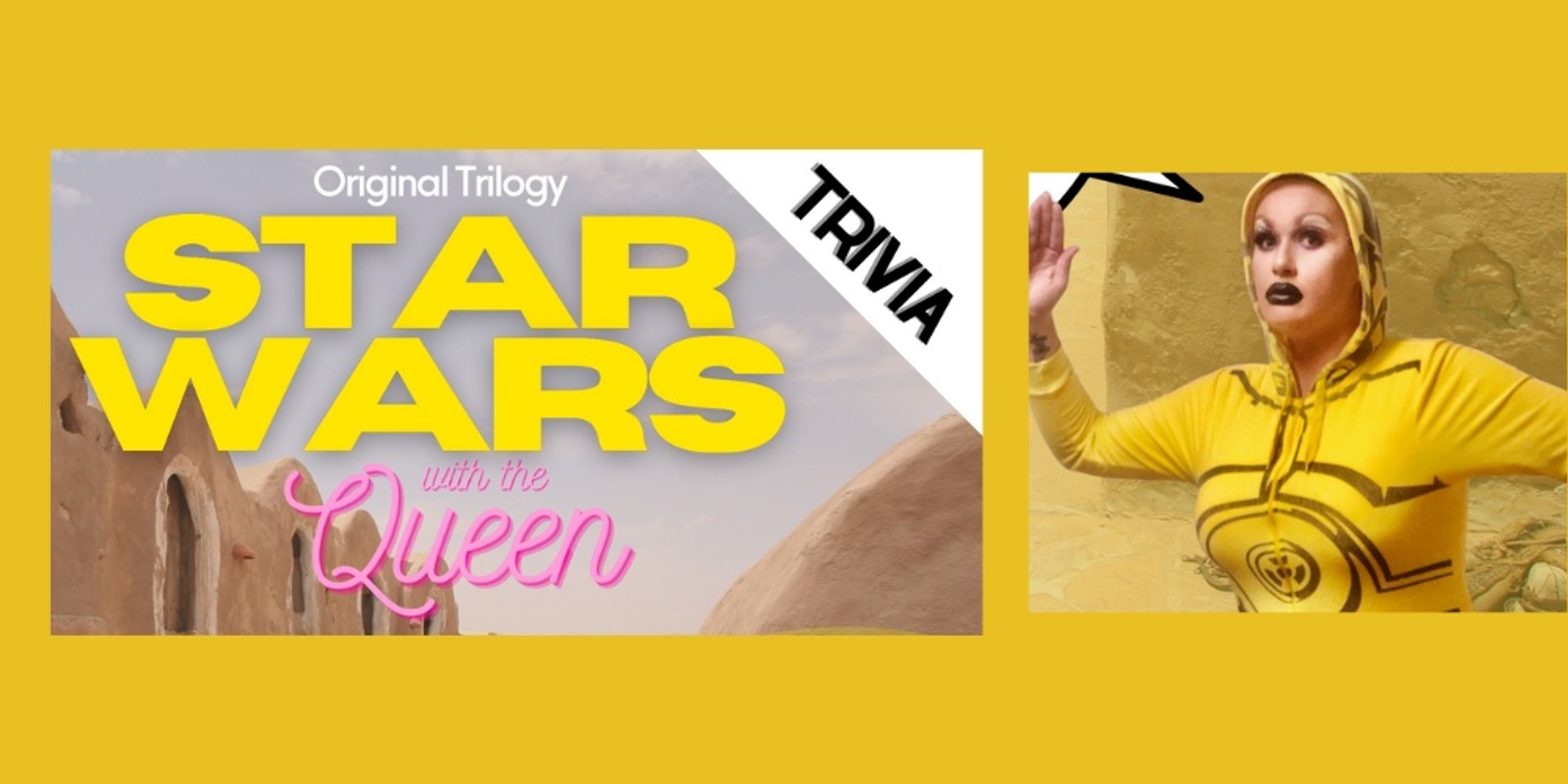 Banner image for Star Wars Trivia with Rose Quartz Drag Queen