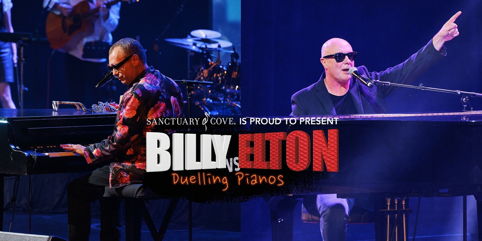 Banner image for Sanctuary Cove presents Billy Vs Elton Duelling Pianos