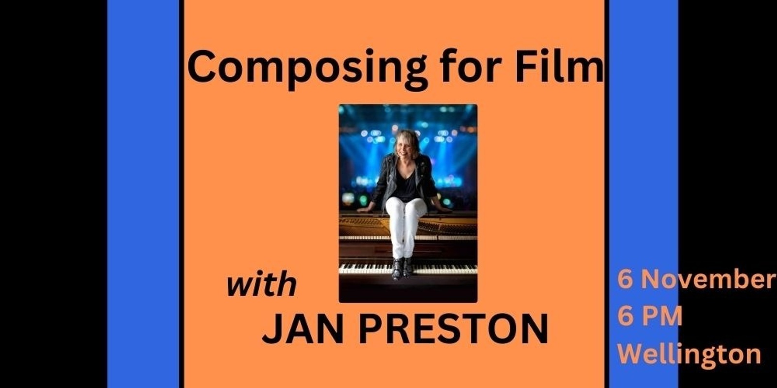 Banner image for Composing for Film with Jan Preston - Wellington