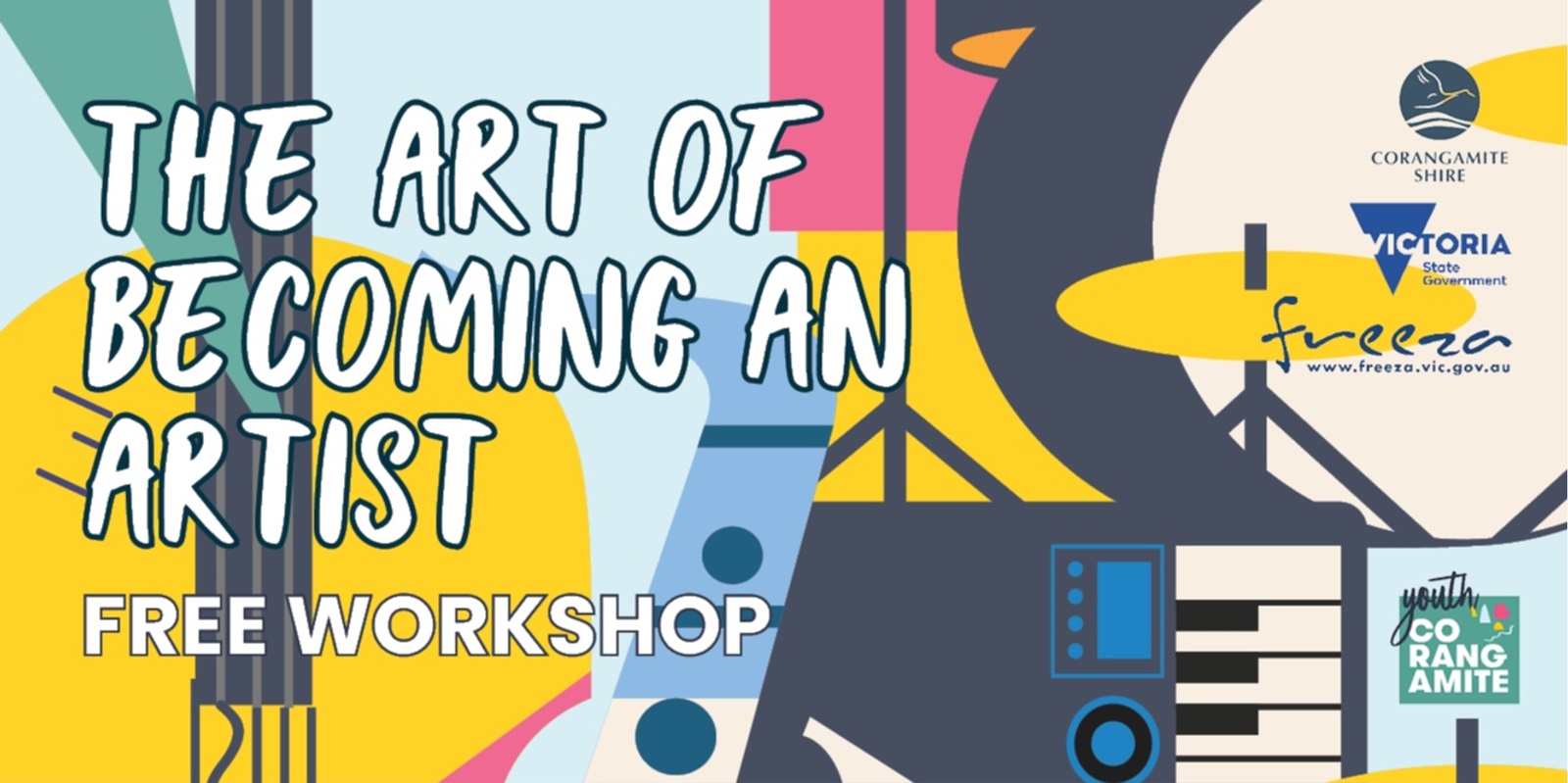 Banner image for The Art of Becoming an Artist - Free youth workshop
