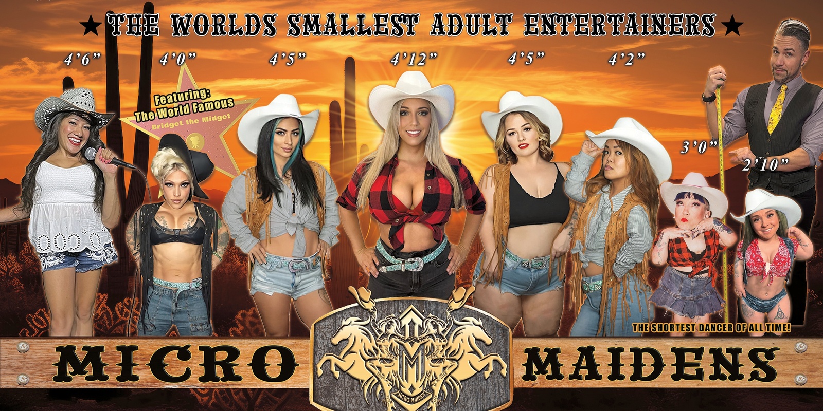 Banner image for Denham Springs, LA - Micro Maidens: Dwarf Dancers @ Southern Rhythm Venue "The Only Micro Revue in the World!"