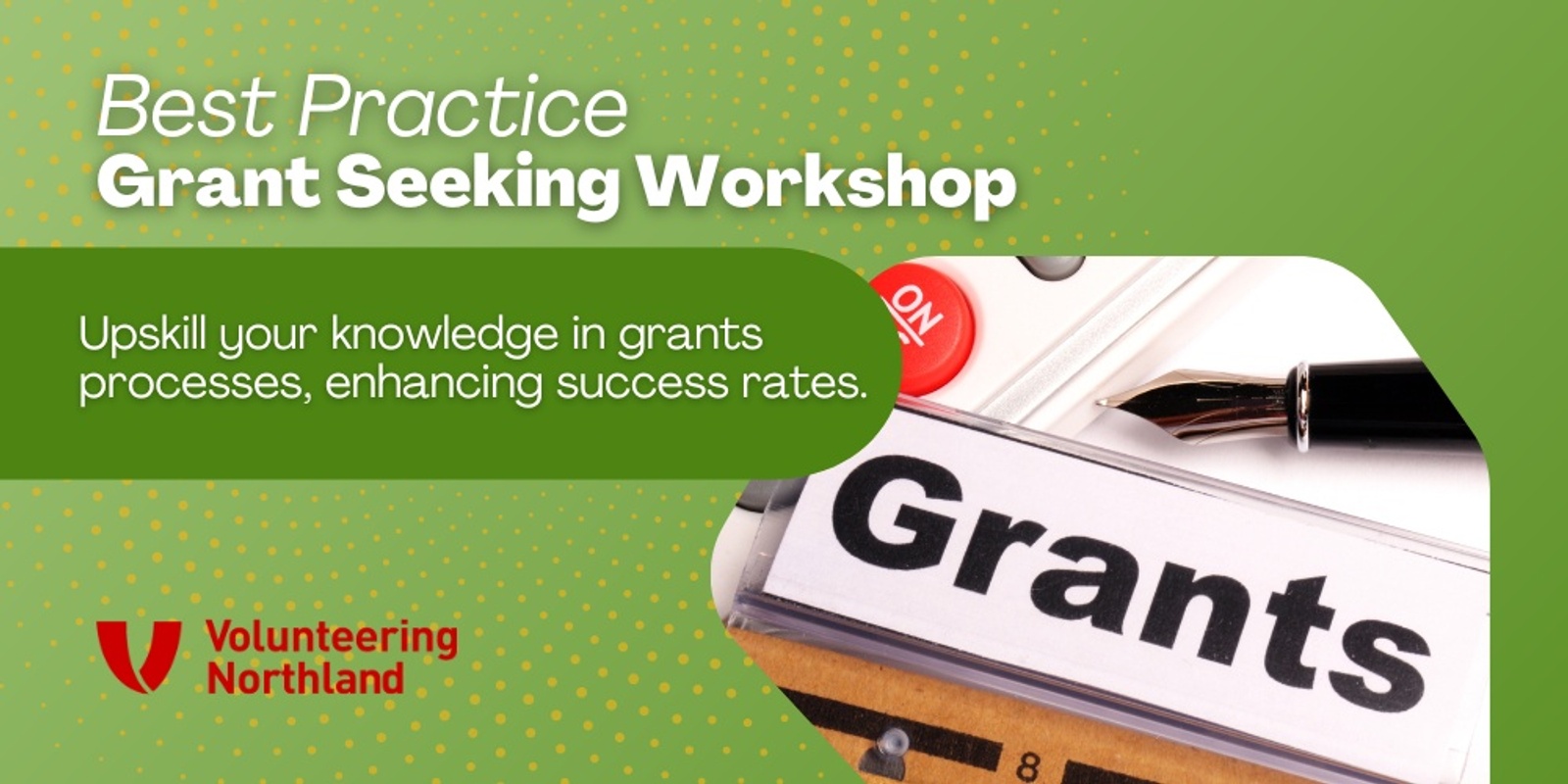 Banner image for Best Practice Grant Seeking Workshop