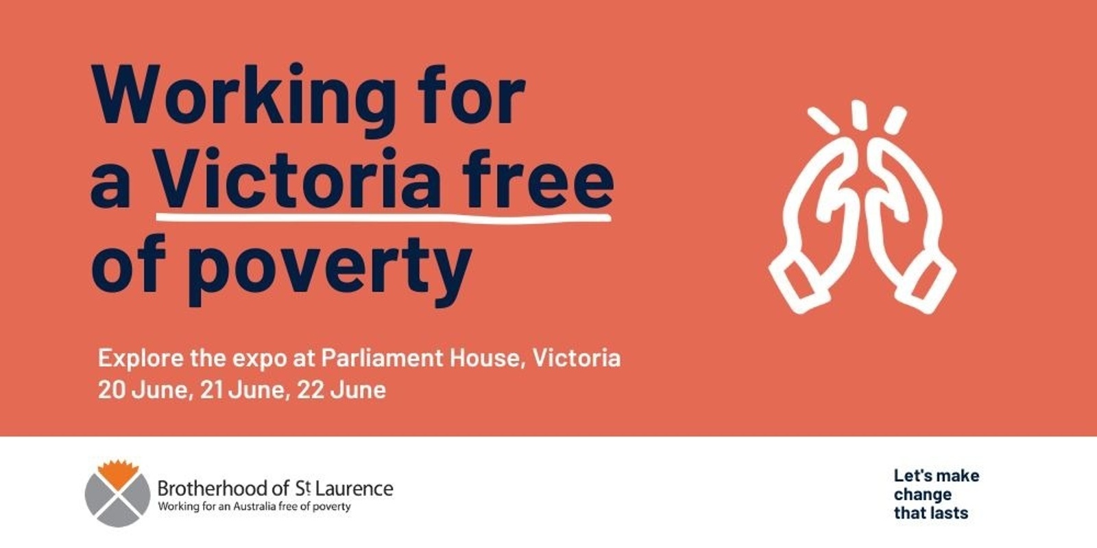 Banner image for Working for a Victoria free of poverty