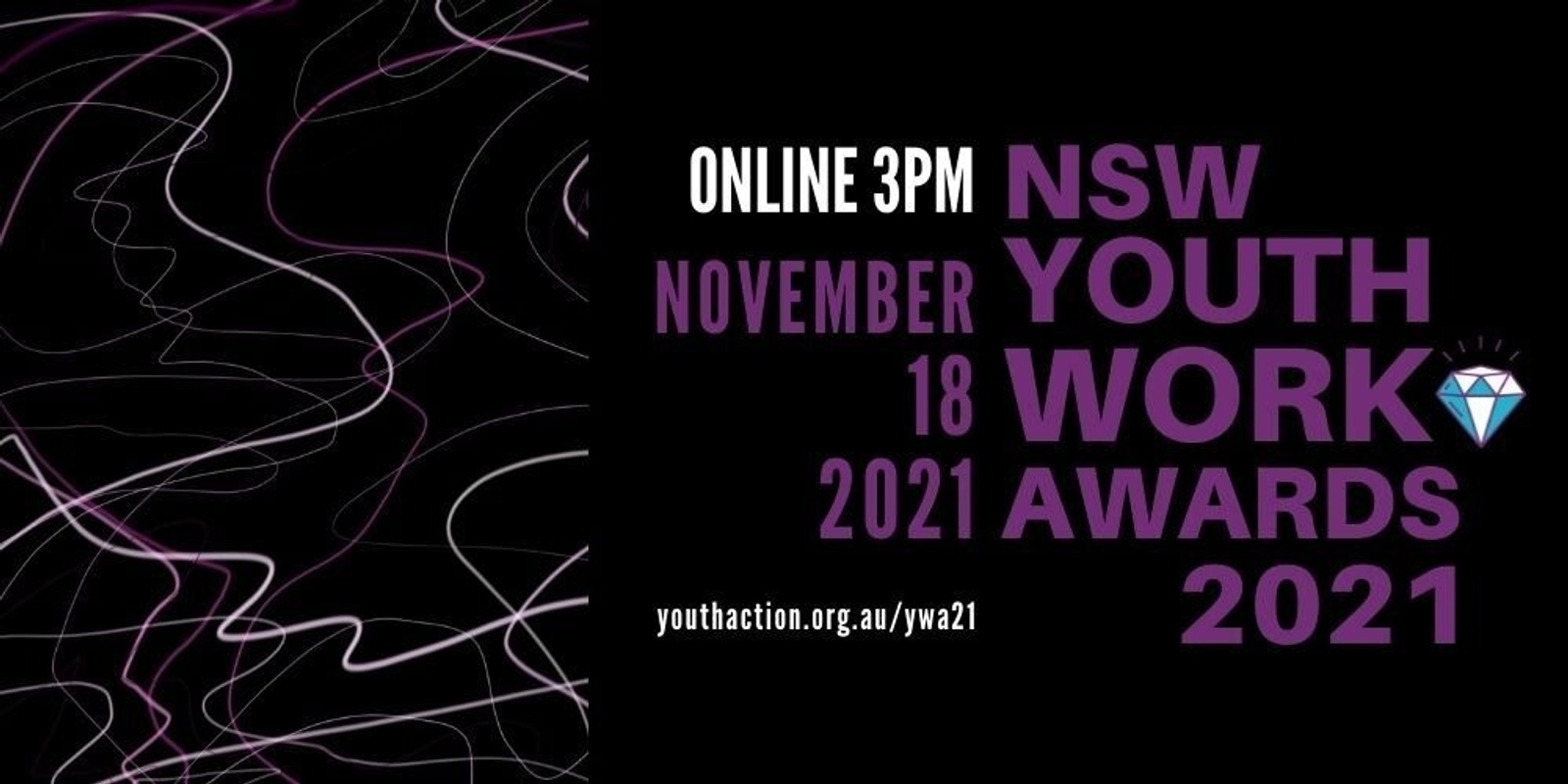 Banner image for NSW Youth Work Awards 2021