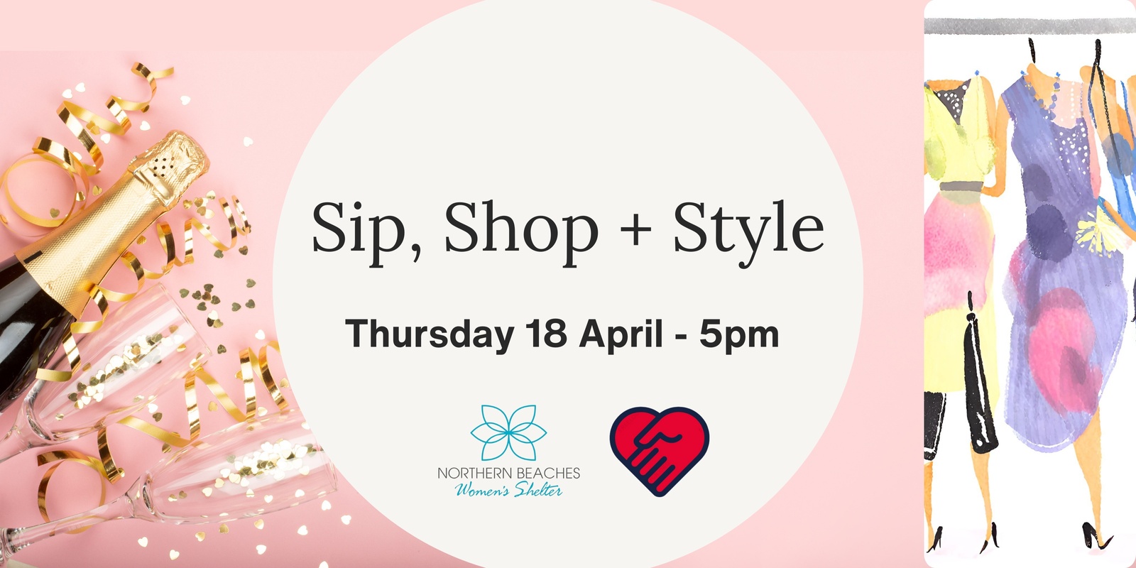 Banner image for Sip, Shop  + Style