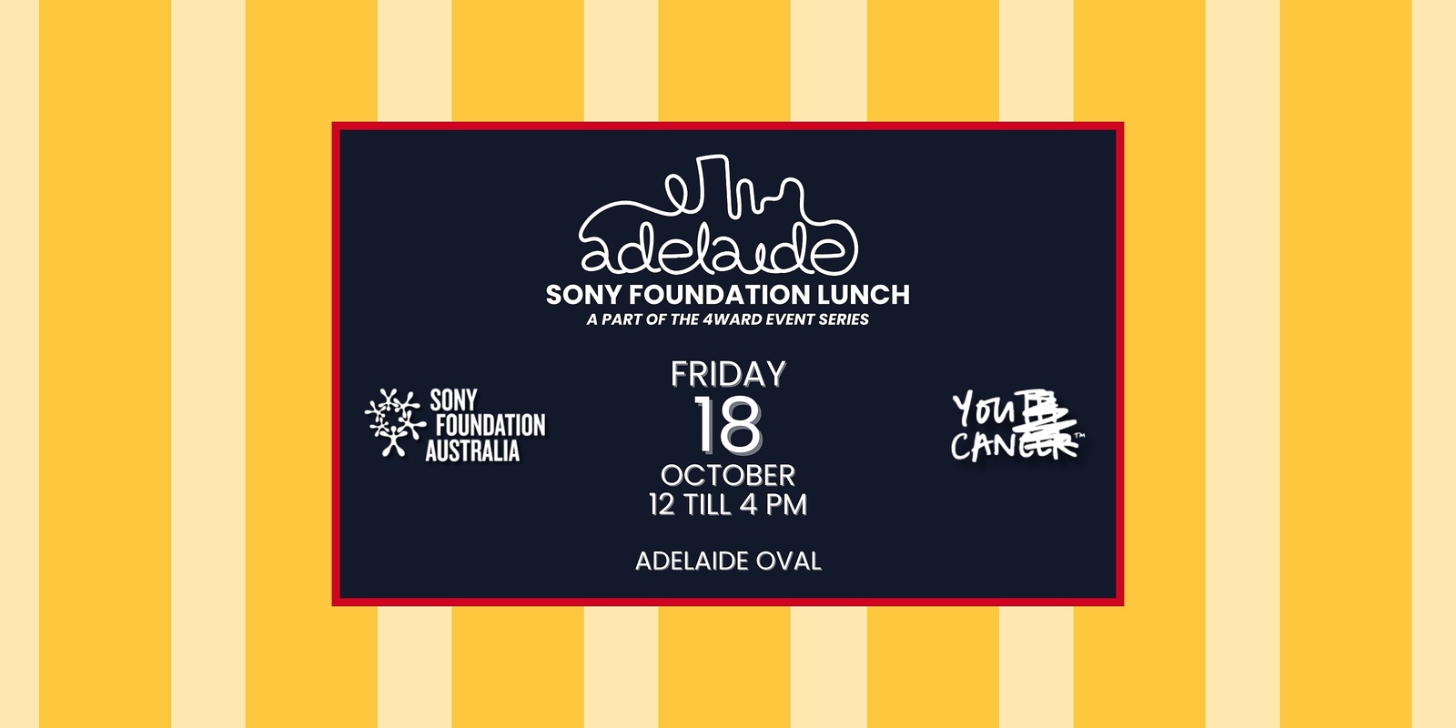 Banner image for Adelaide Sony Foundation Lunch 2024: As part of the 4Ward Event Series