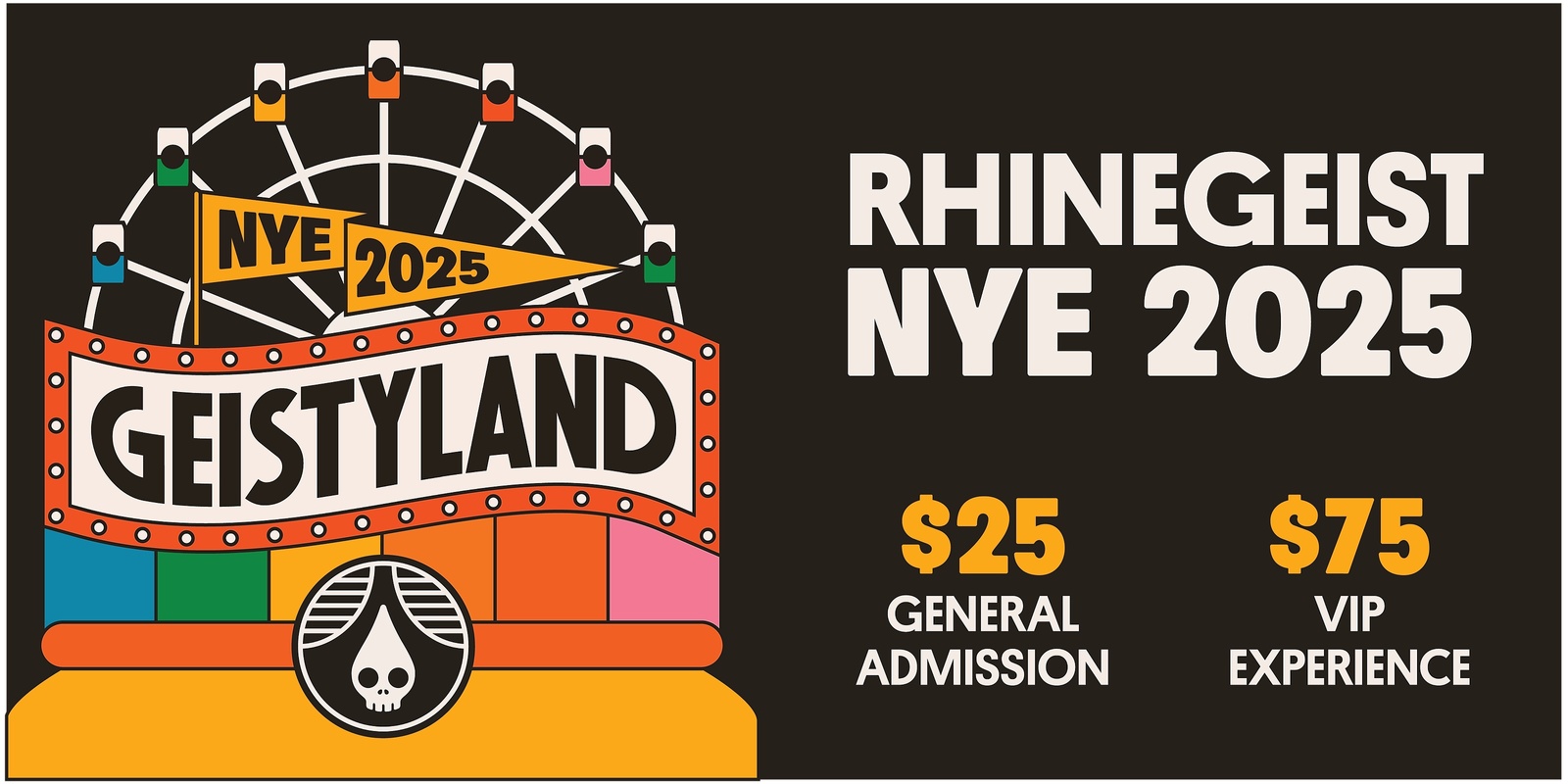 Banner image for GEISTYLAND: New Year's Eve at Rhinegeist!