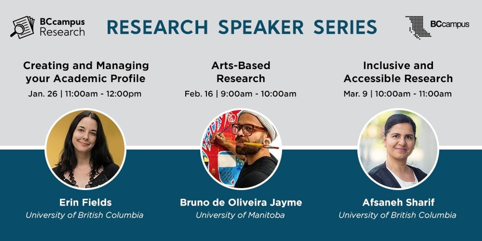 Banner image for 2023 Research Speaker Series - Afsaneh Sharif (Mar. 9)