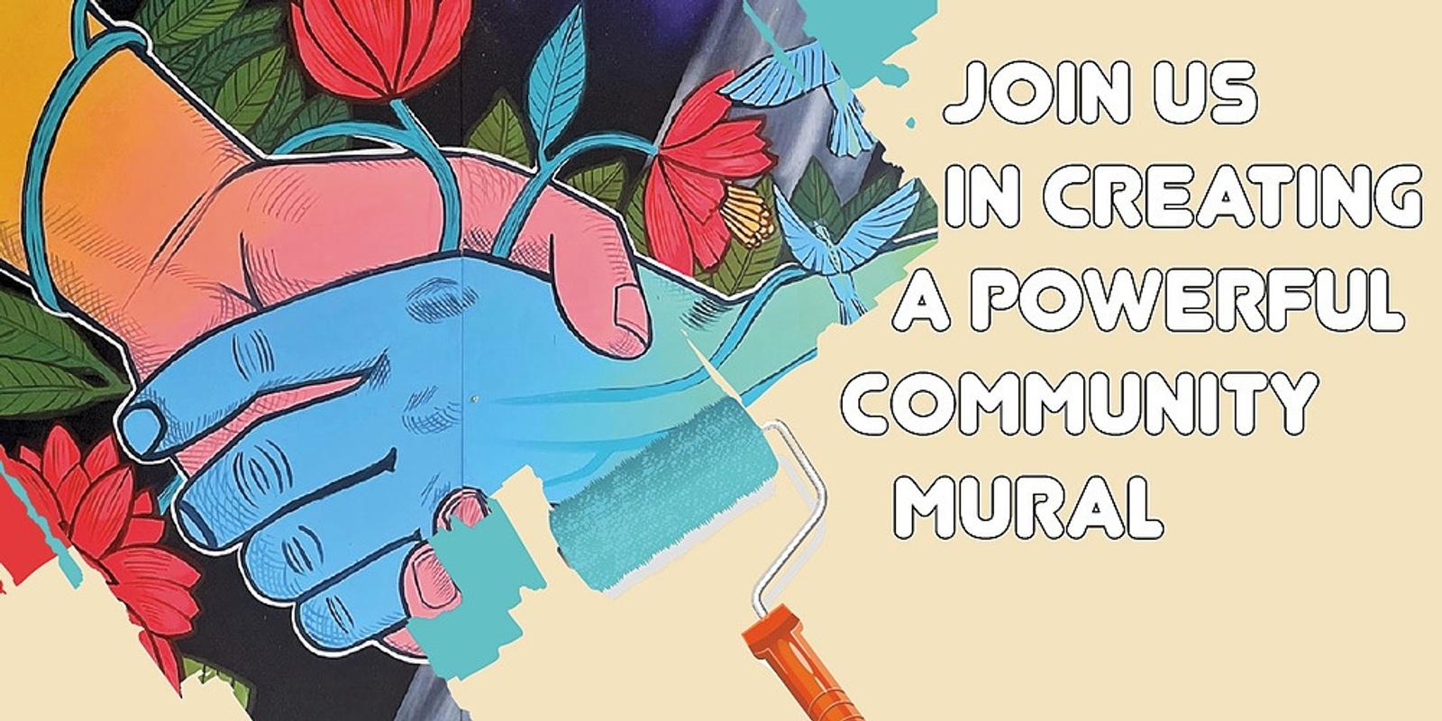 Banner image for Join us  in creating a powerful community mural - Refugees & Asylum Seekers