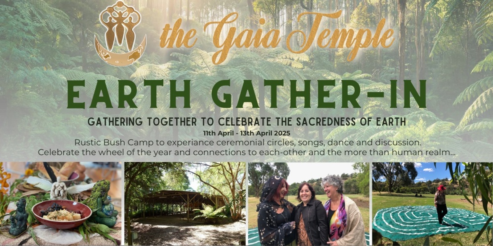 Banner image for the Gaia Temple Earth Gather-In 