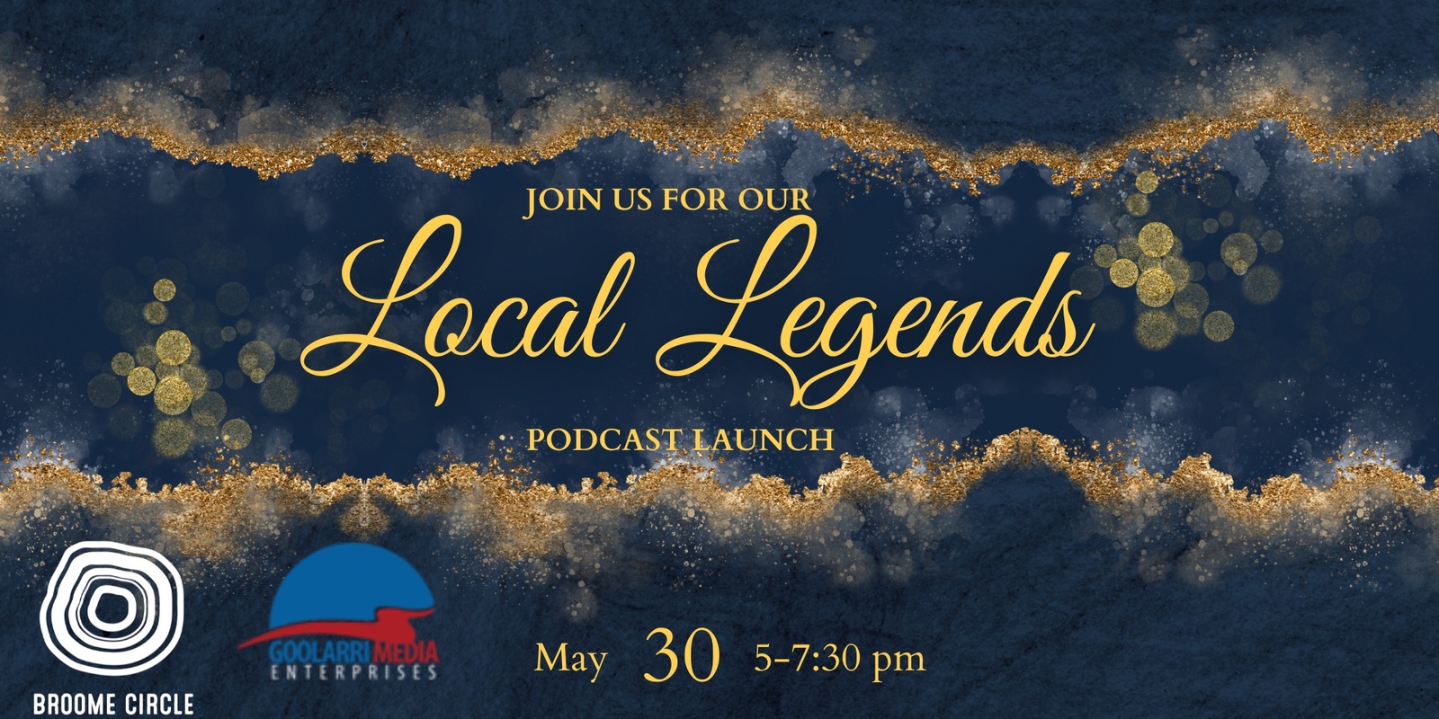Banner image for Local Legends Podcast Launch