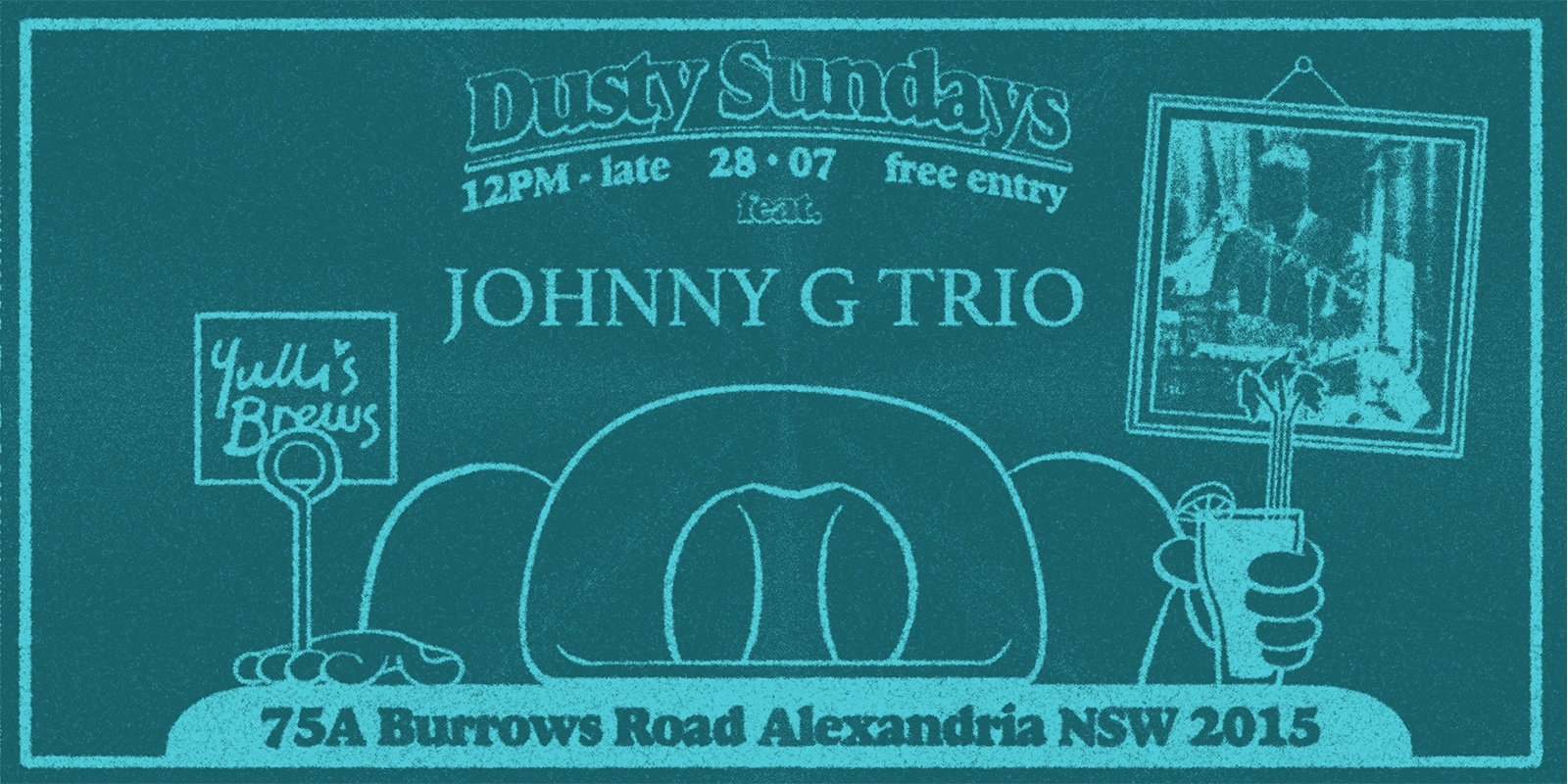 Banner image for DUSTY SUNDAYS - JOHNNY G TRIO 