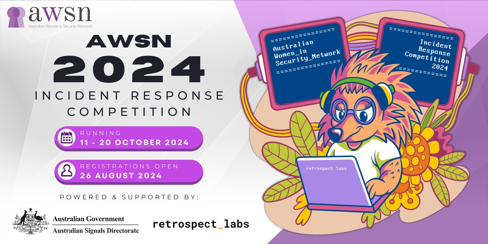 Banner image for 2024 AWSN Incident Response Competition