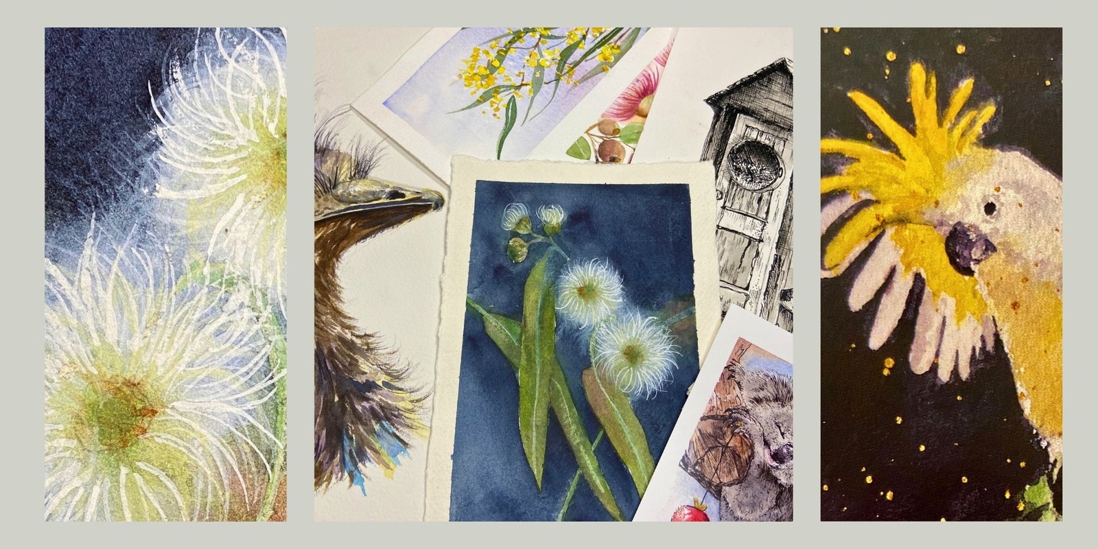 Banner image for Watercolour & Mixed Media - Aussie Favourites