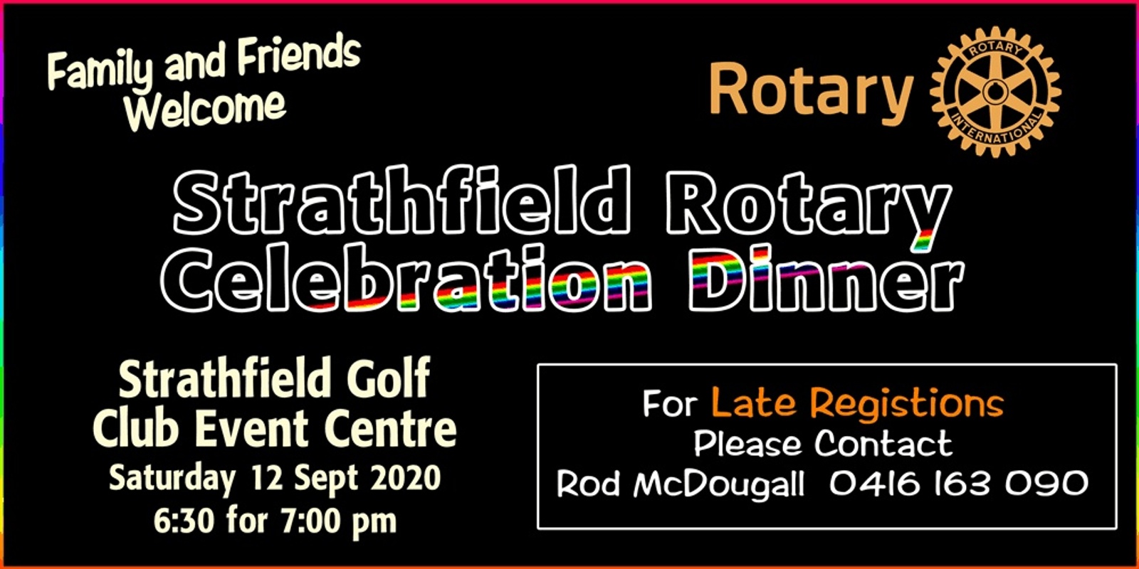 Banner image for Strathfield Rotary Celebration Dinner
