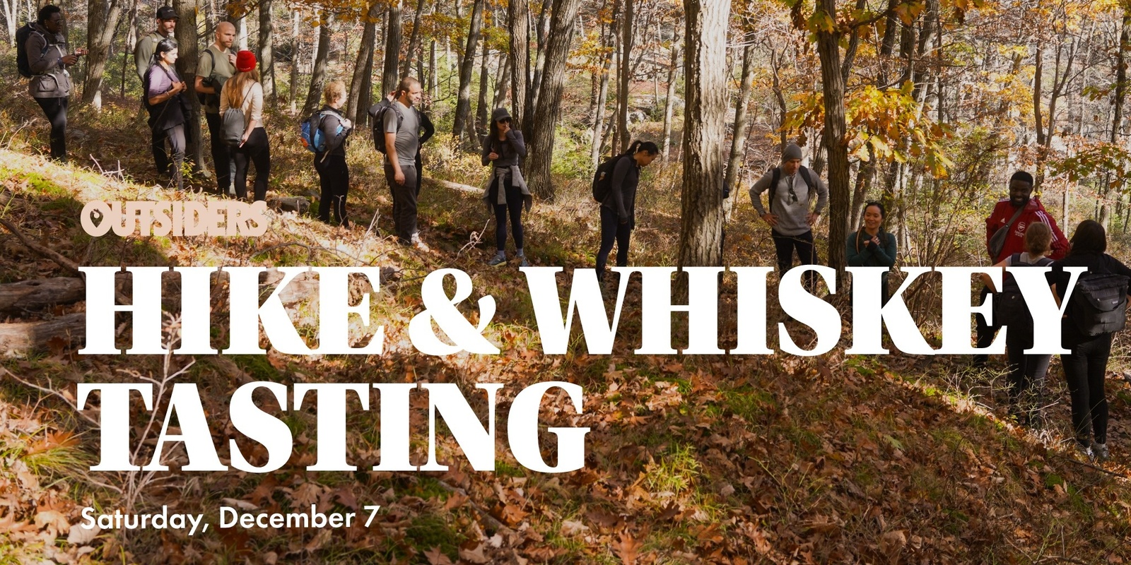 Banner image for Hike & Whiskey Tasting Dec 7 2024