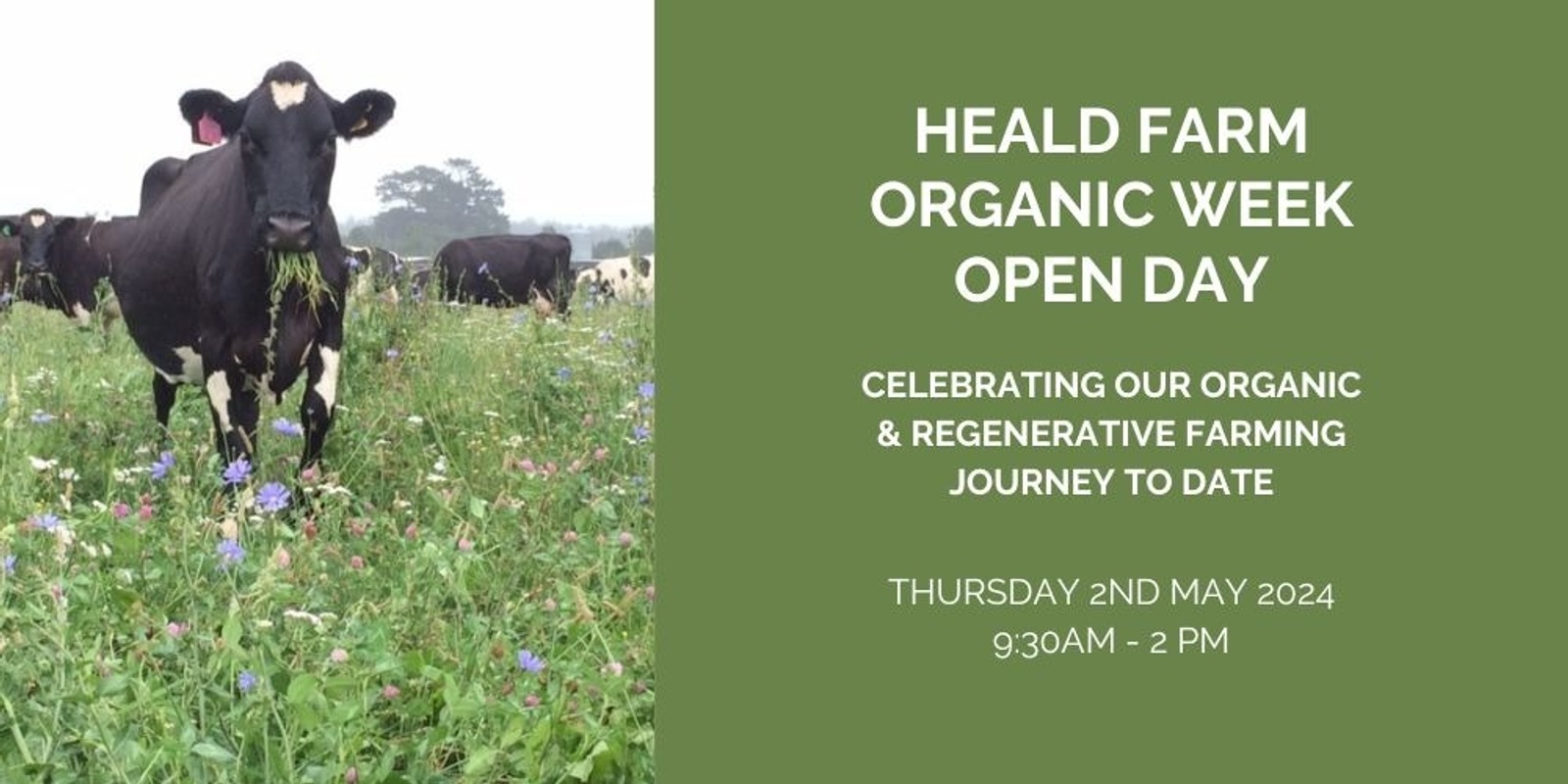 Banner image for Heald Farm Organic Week Open Day