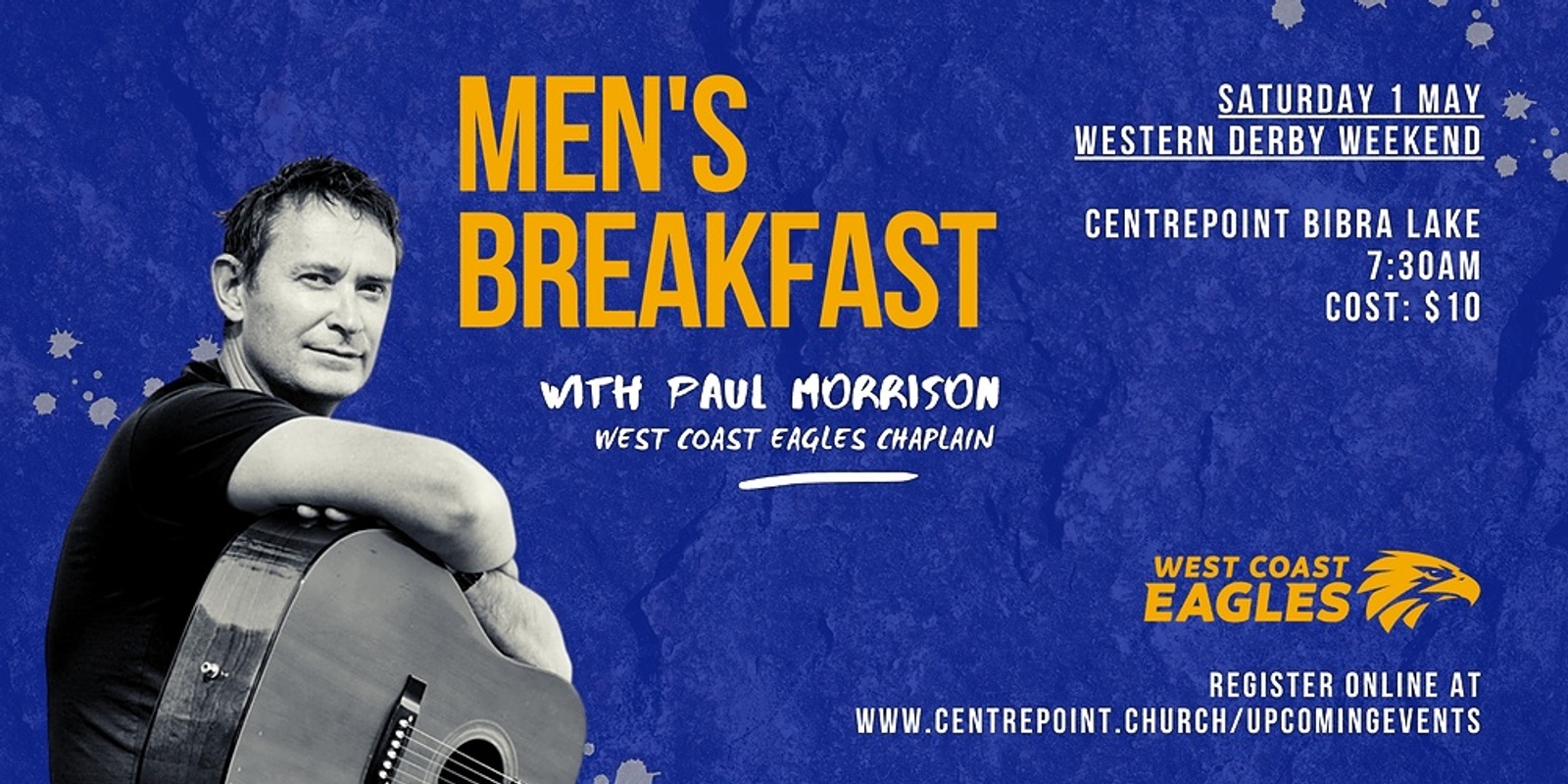 Banner image for Mens Breakfast | Saturday 1 May