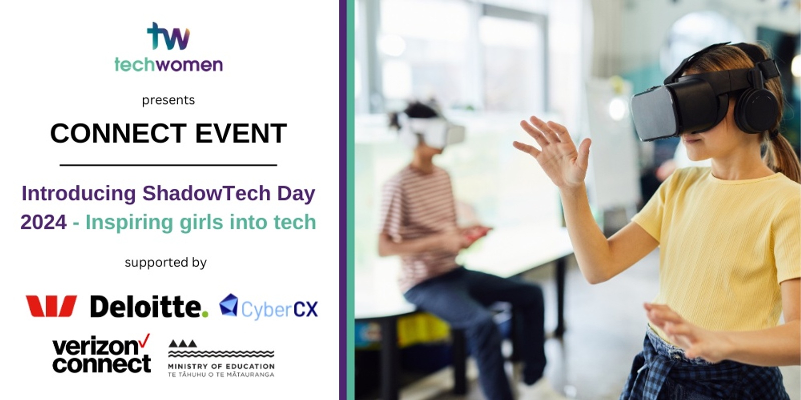 Banner image for Introducing ShadowTech Day 2024 - Inspiring girls into tech