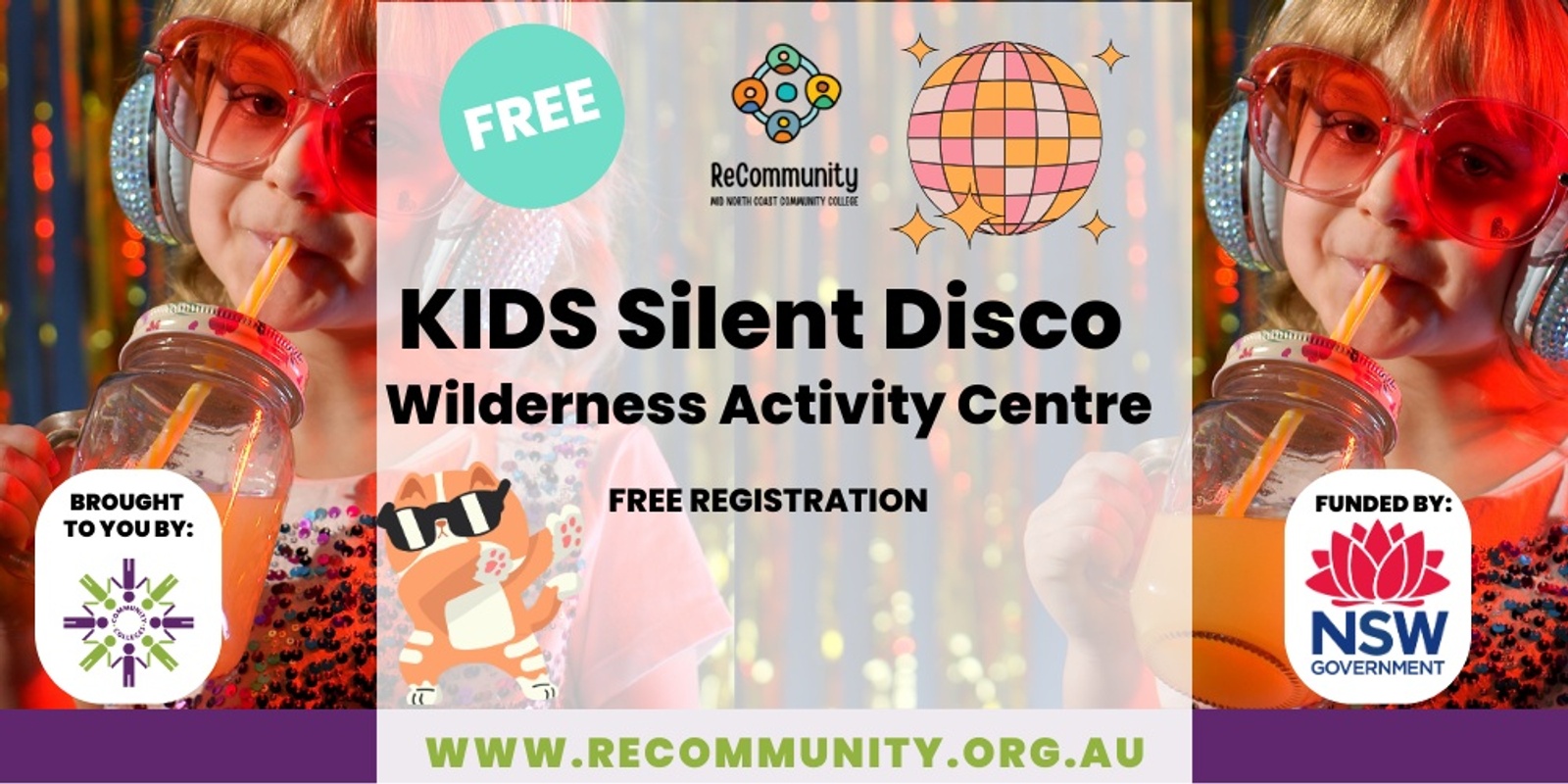 Banner image for Kids Silent Disco |WILDERNESS ACTIVITY CENTRE