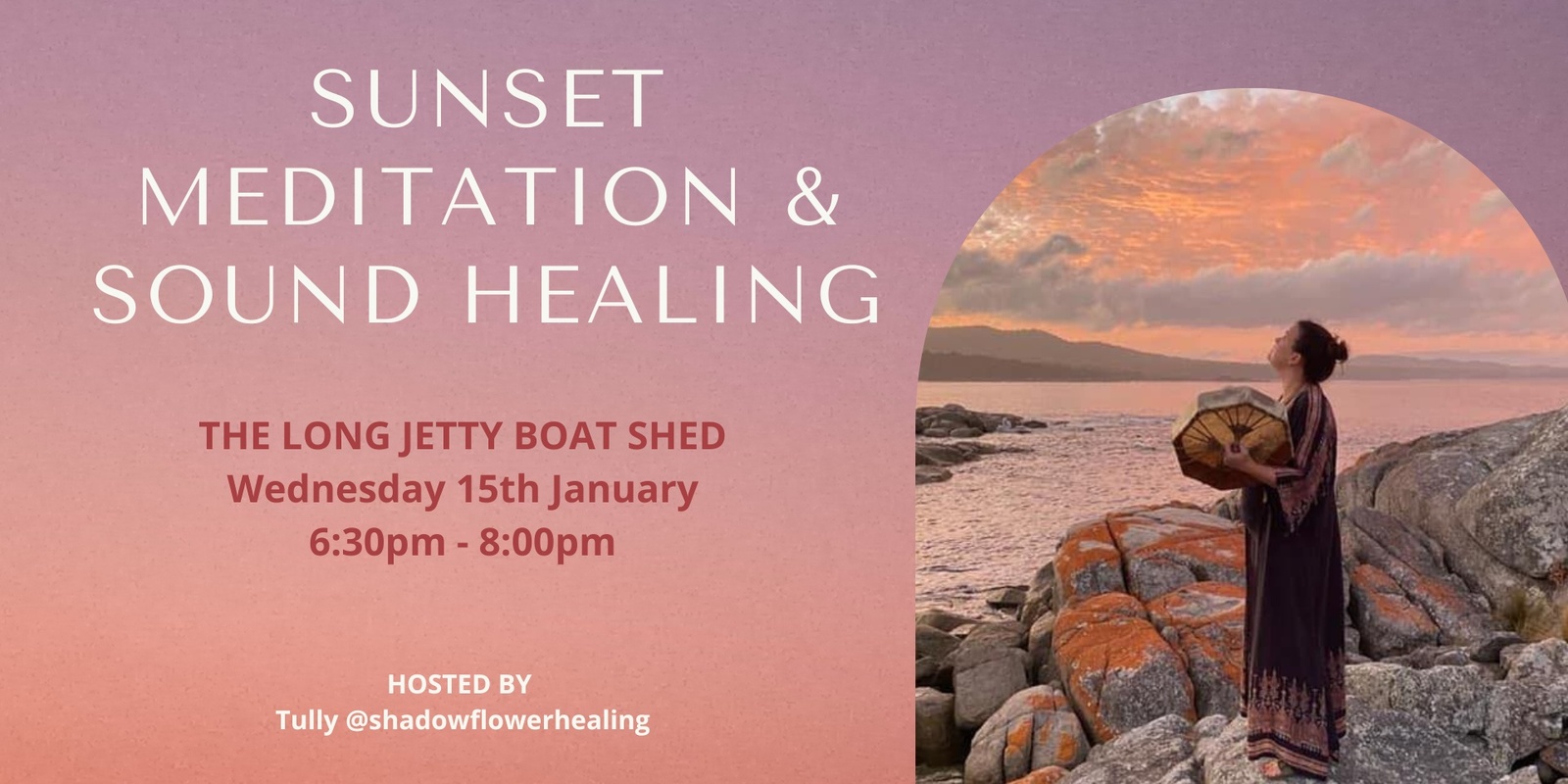 Banner image for Sunset Meditation & Sound Healing