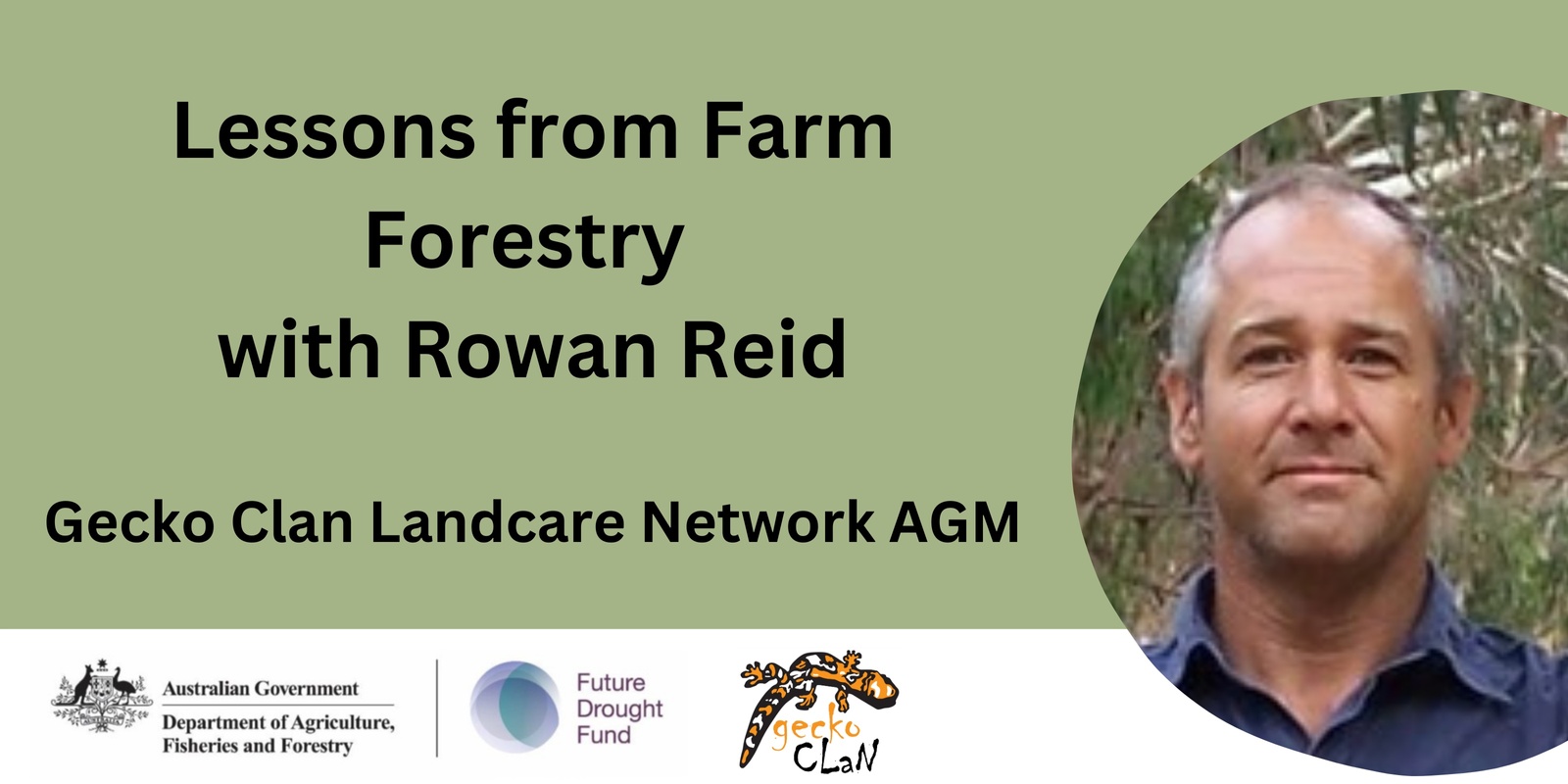 Banner image for Gecko CLaN Landcare Network AGM - Rowan Reid 2024