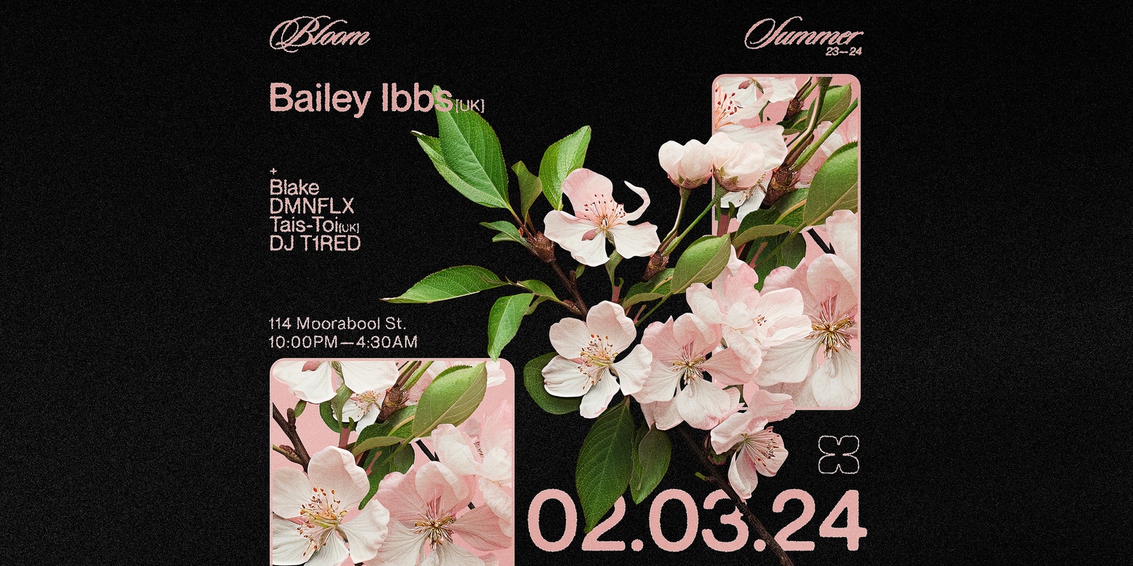 Banner image for Bloom ▬ Bailey Ibbs [UK]