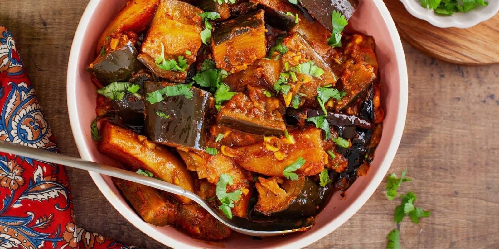 Banner image for Pakistani eggplant curry and accompaniments - Cooking Class