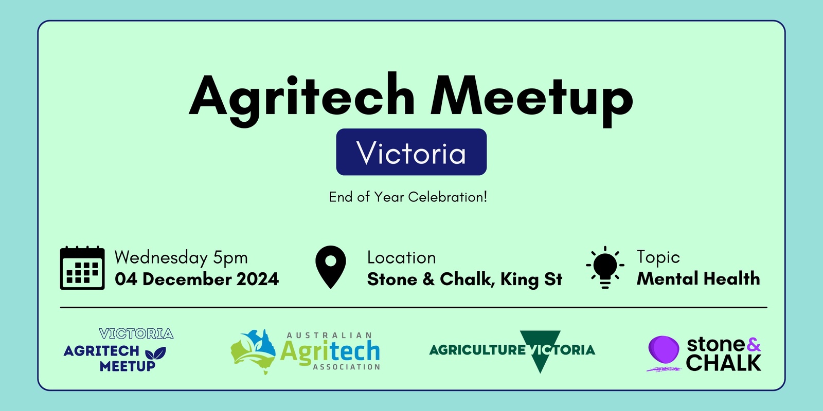 Banner image for Victoria Agritech Meetup: December