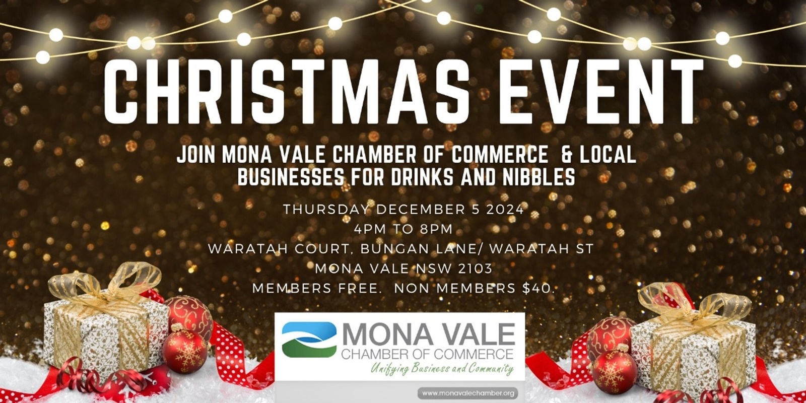 Banner image for Christmas drinks