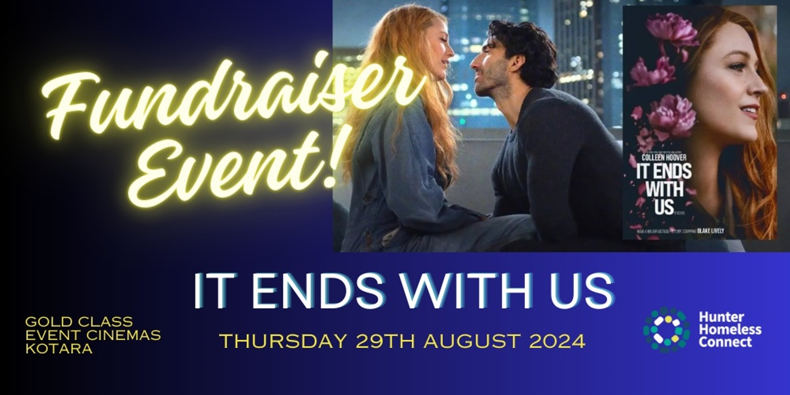 Banner image for It Ends With Us - Hunter Homeless Connect Fundraiser