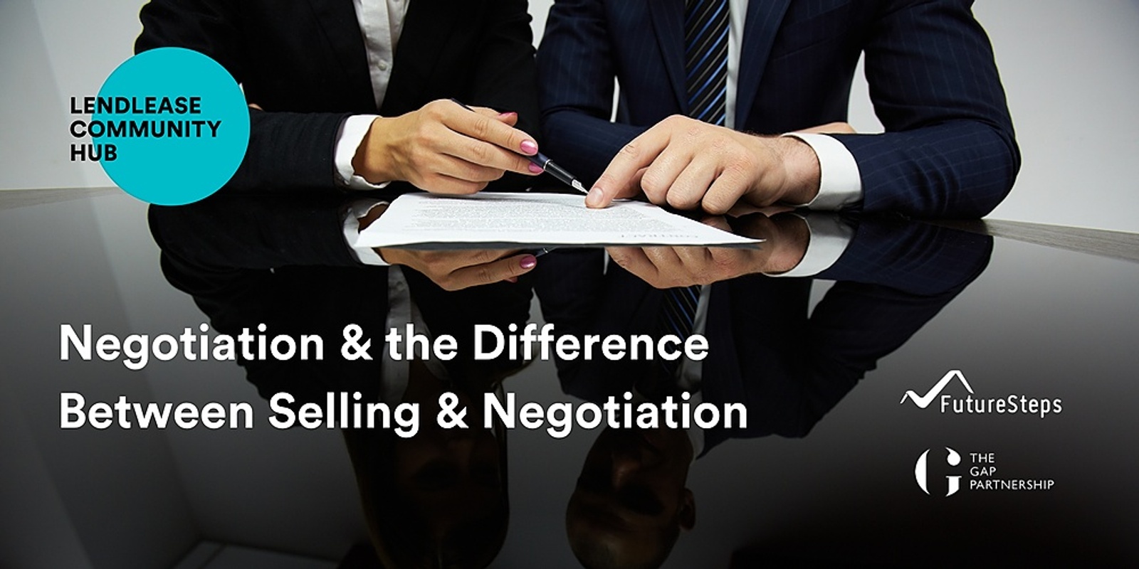 Banner image for Introduction to Negotiation & the Difference Between Selling & Negotiation