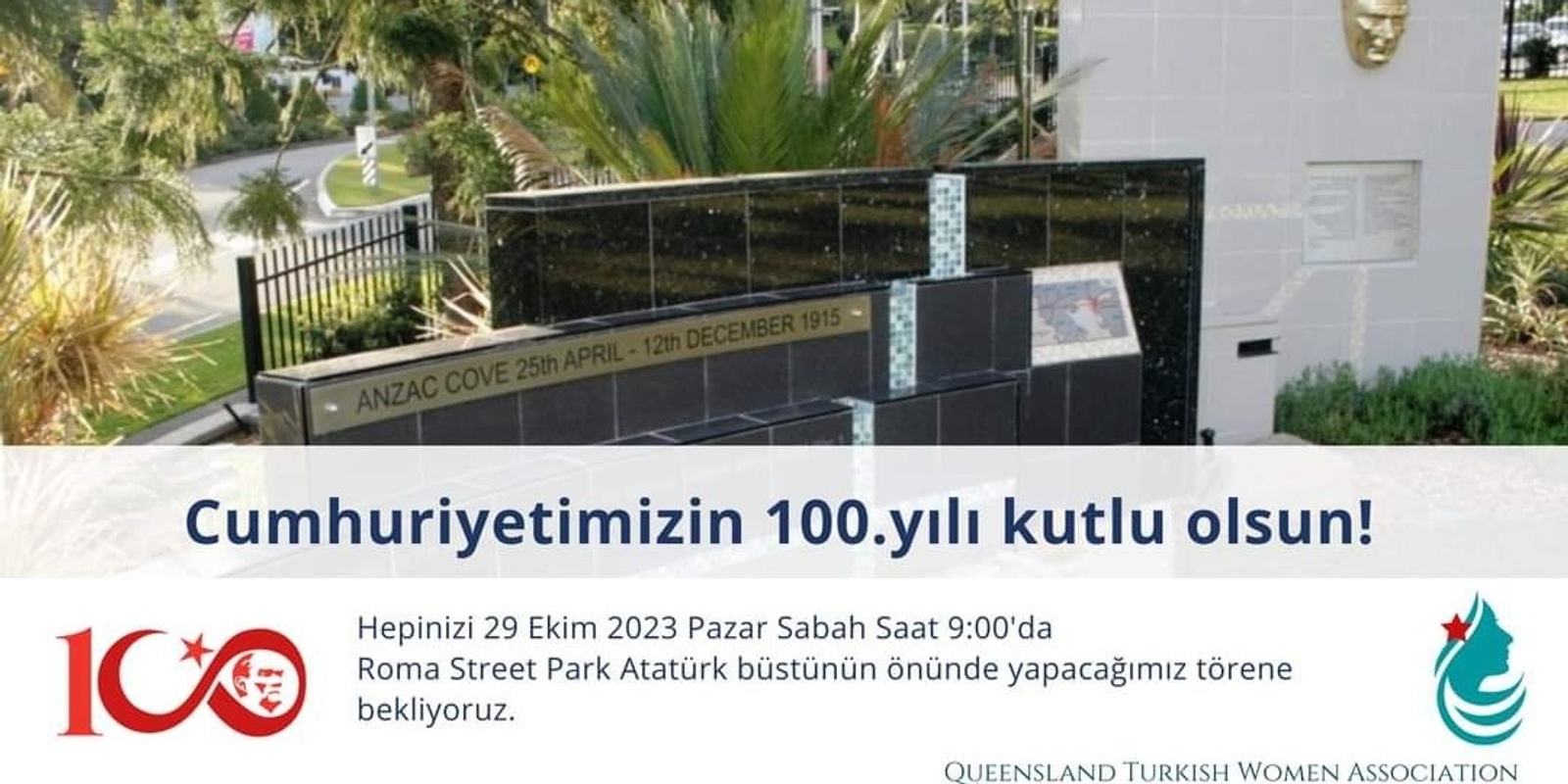 Banner image for Republic Day of Turkiye | 100th Year Celebration 