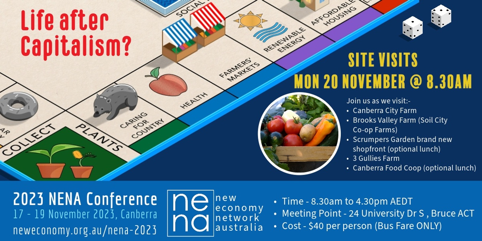 Banner image for NENA Conference 2023 - Monday Site Visits