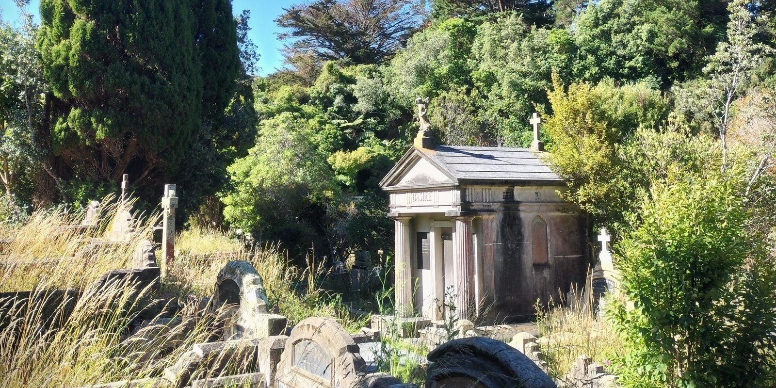 Banner image for Friends of Karori Cemetery - Wellington Heritage Festival: Tales from the Vaults Tour