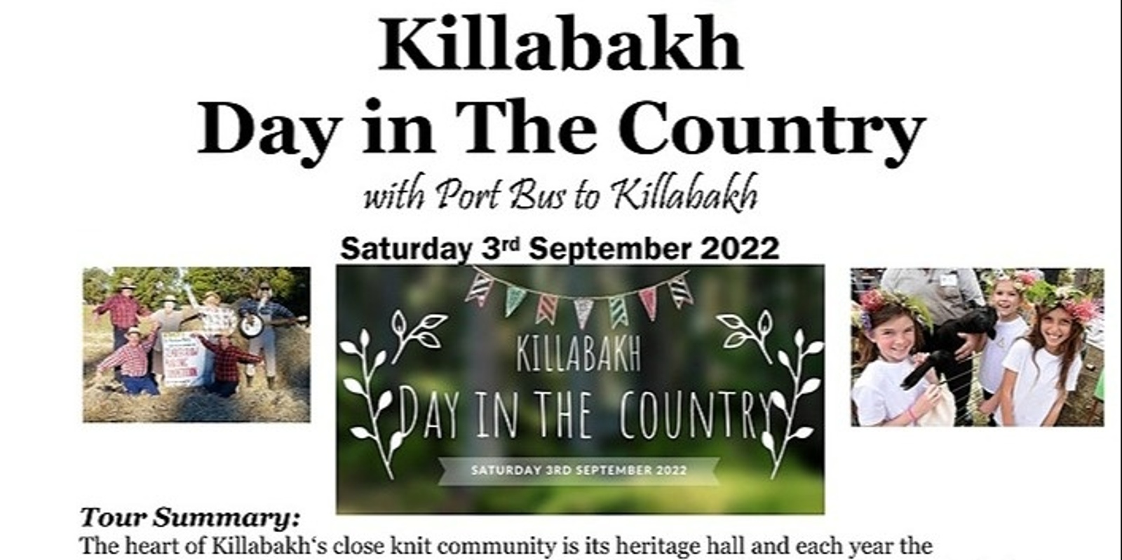 Banner image for Killabakh  Day in The Country