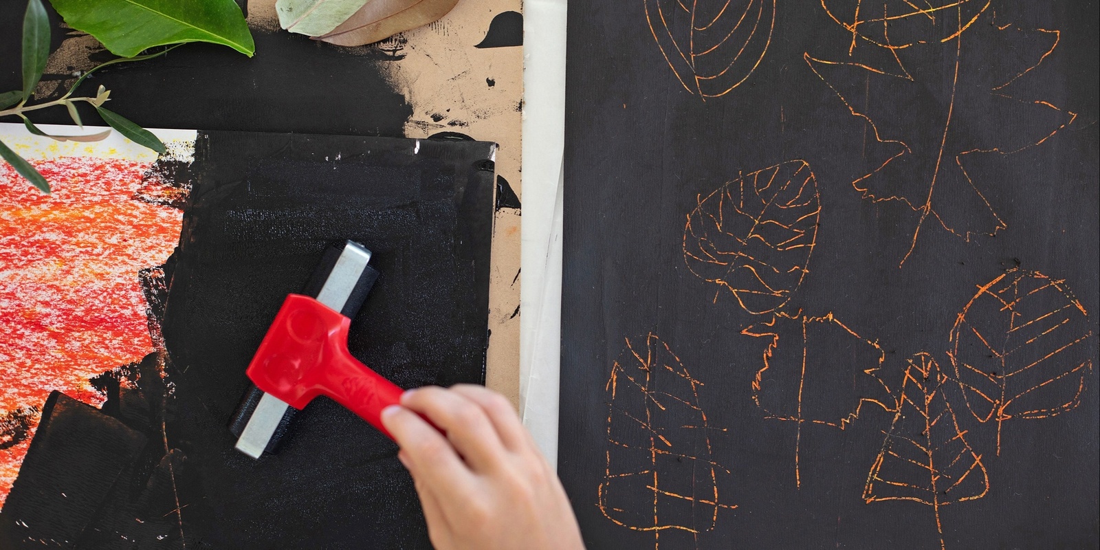 Banner image for Make Scratch Art at SECCA, School Holiday Workshop Ages 5 - 8