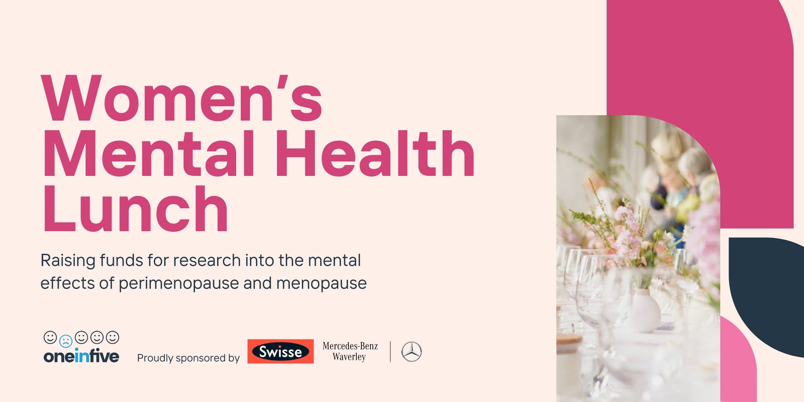 Banner image for Women's Mental Health Lunch 2024