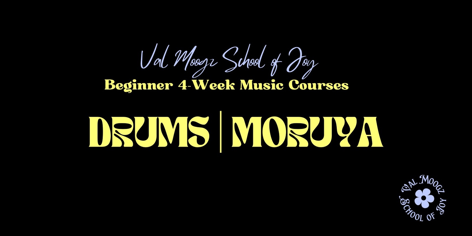 Banner image for Four Week Beginner Drum Course for Adults - Moruya