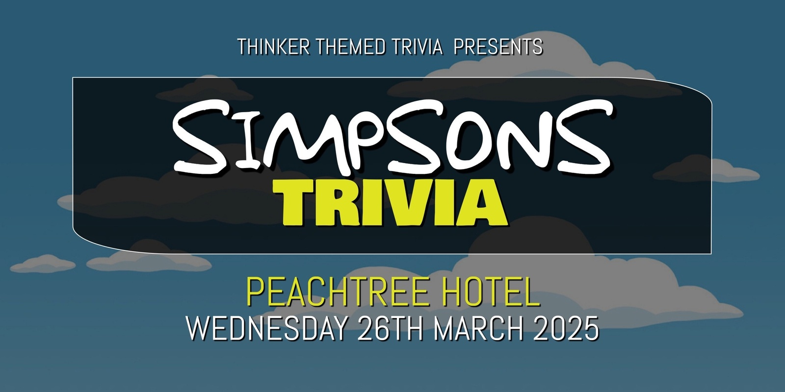 Banner image for Simpsons Trivia 2025 - Peachtree Hotel